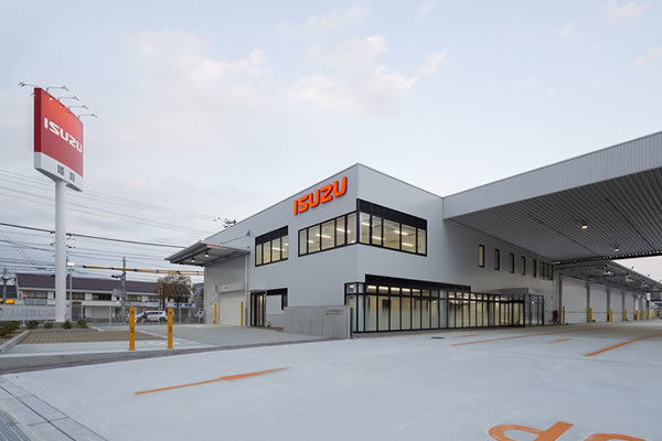 ISUZU姫路支店新築工事
